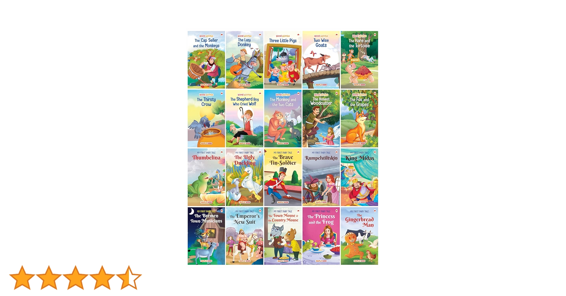 Amazon.co.jp: Story Book for Kids - Moral Stories (Set of 20